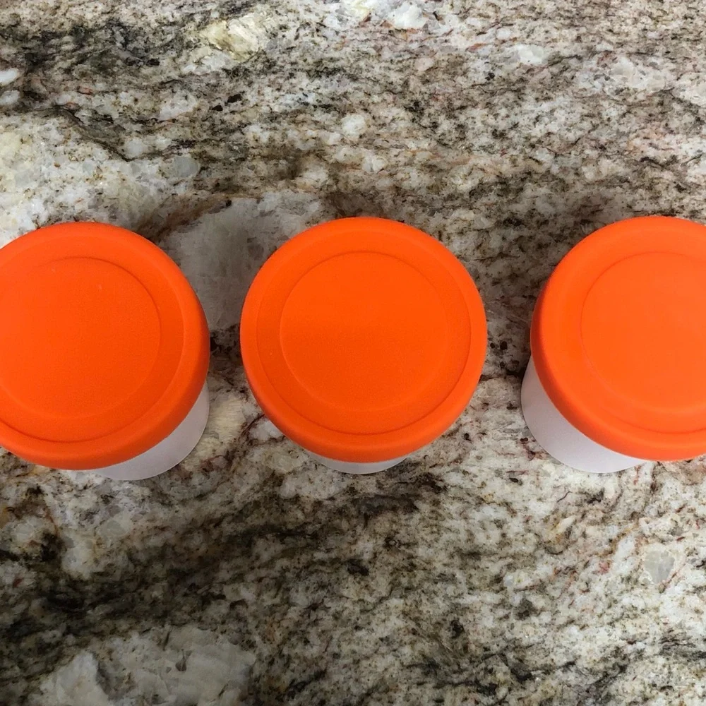 Mini Ice cream storage cups with Lids